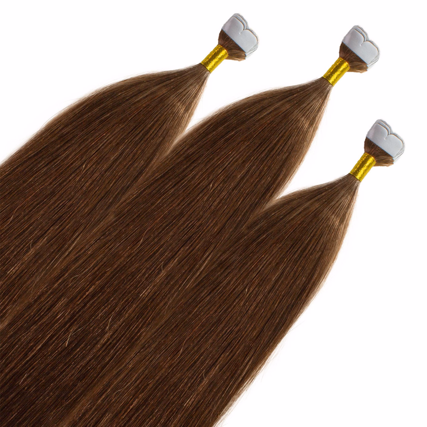 Mini Tape Extensions Premium Echthaar #8/03 Hellblond Natur-Gold