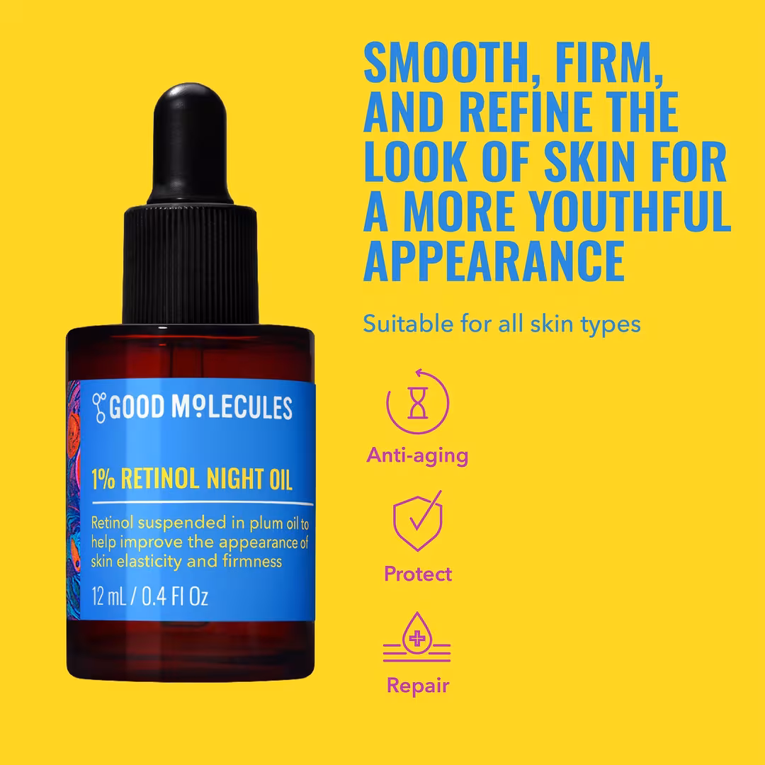 Good Molecules  1% Retinol Night Oil