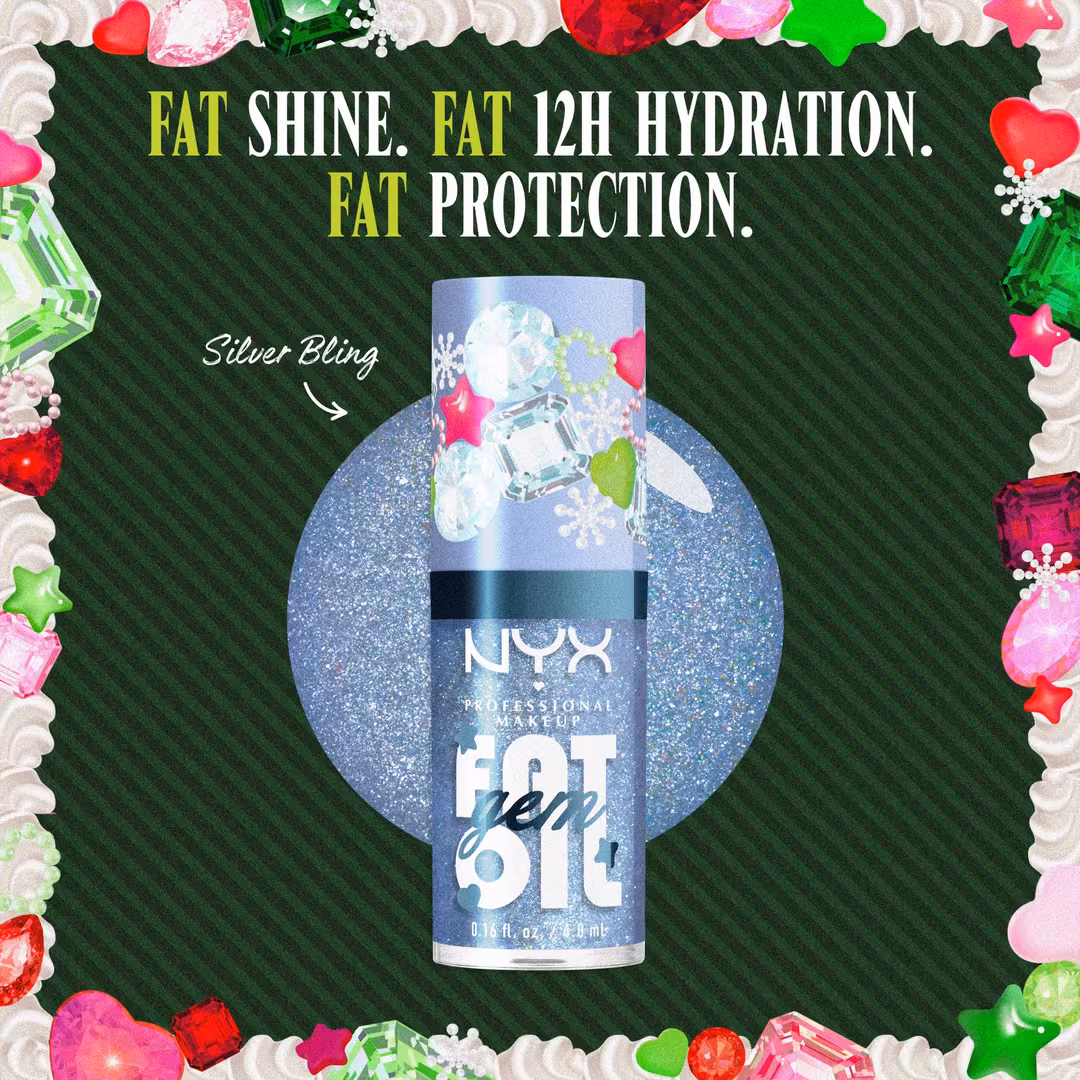 NYX Professional Makeup  Fat Oil Gem Lip Drip