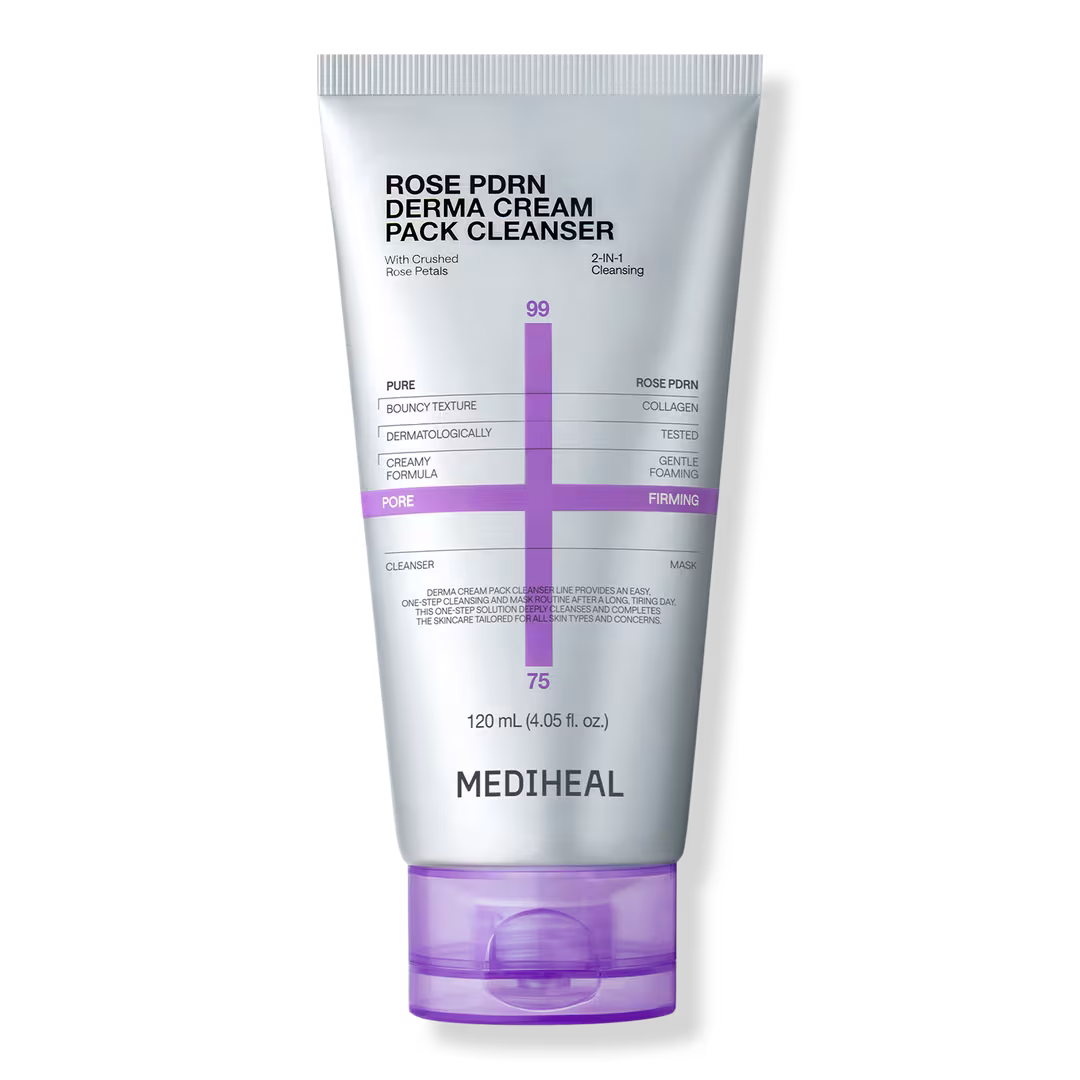 MEDIHEAL  Rose PDRN Derma Cream Pack Cleanser