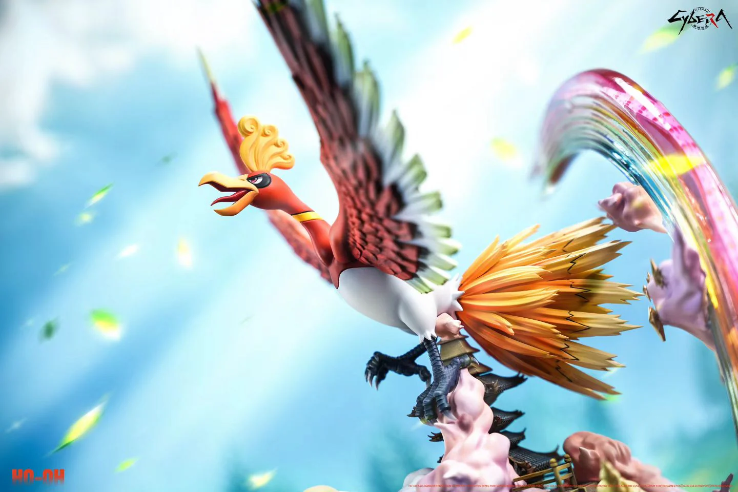 Cybera Studio - Rainbow's Trace Symbol of Hope Ho Oh | 彩虹的痕迹 希望的象征 凤王