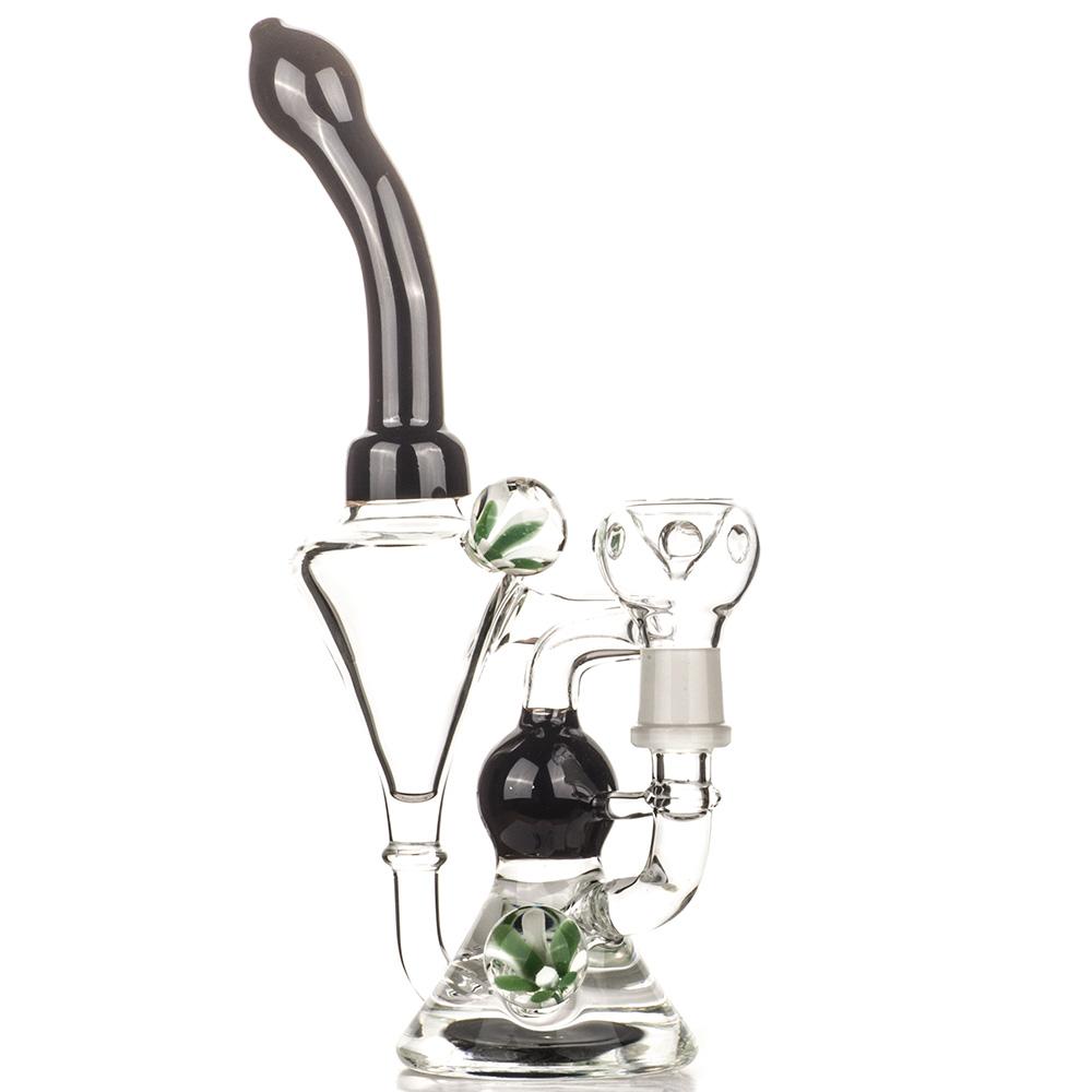 8 Heady Flower Pendant Recycler Dab Rig