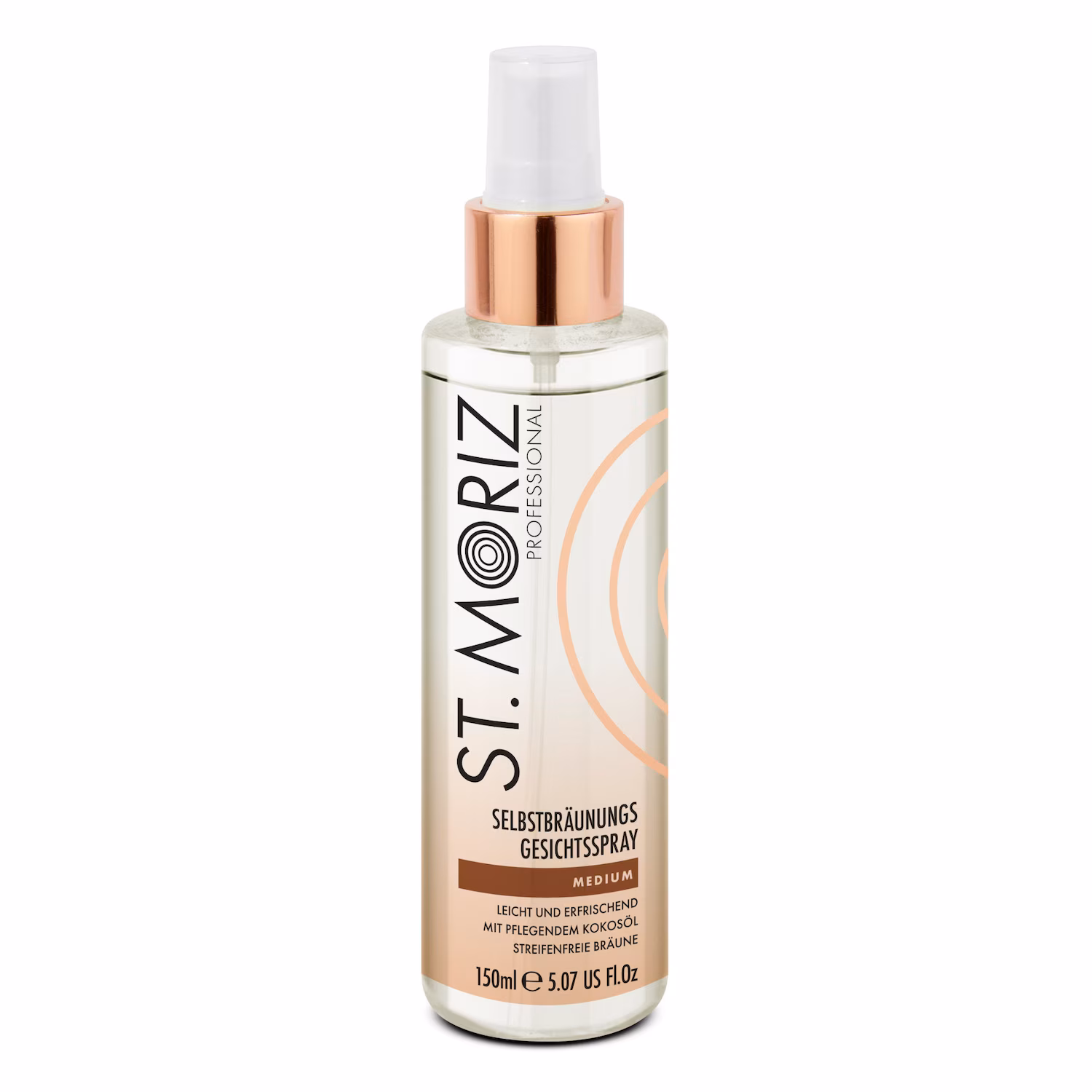 Professional Selbstbräunungsgesichtsspray – Mittlere Bräune