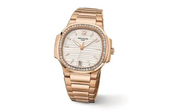 Replica Nautilus 7118/1200R-001 Patek Philippe Ladies Automatic 35.2 mm,Rose gold