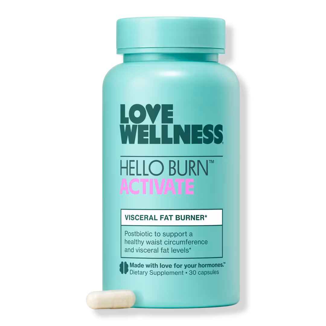 Love Wellness  Hello Burn Activate: Visceral Fat Burner