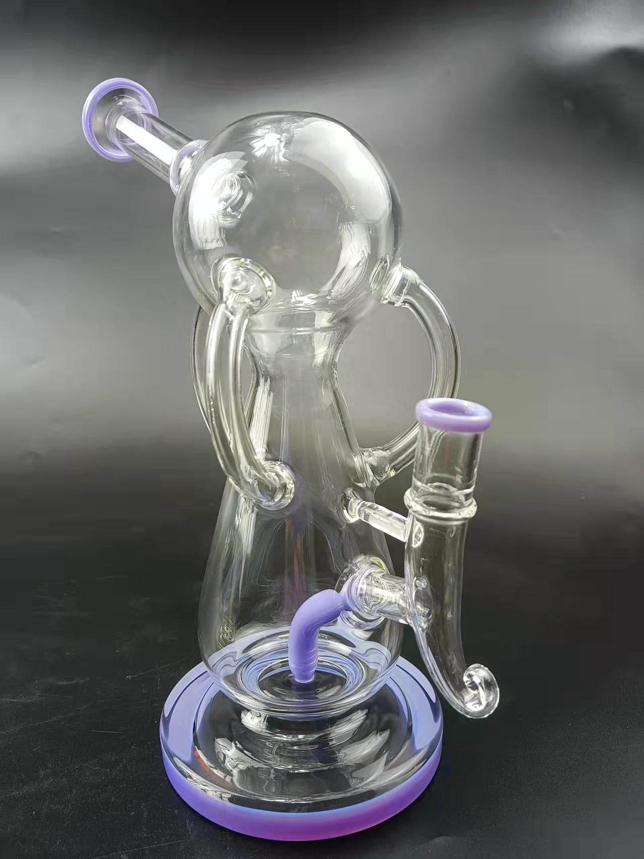 10 Artsy Recycler Glass Bong