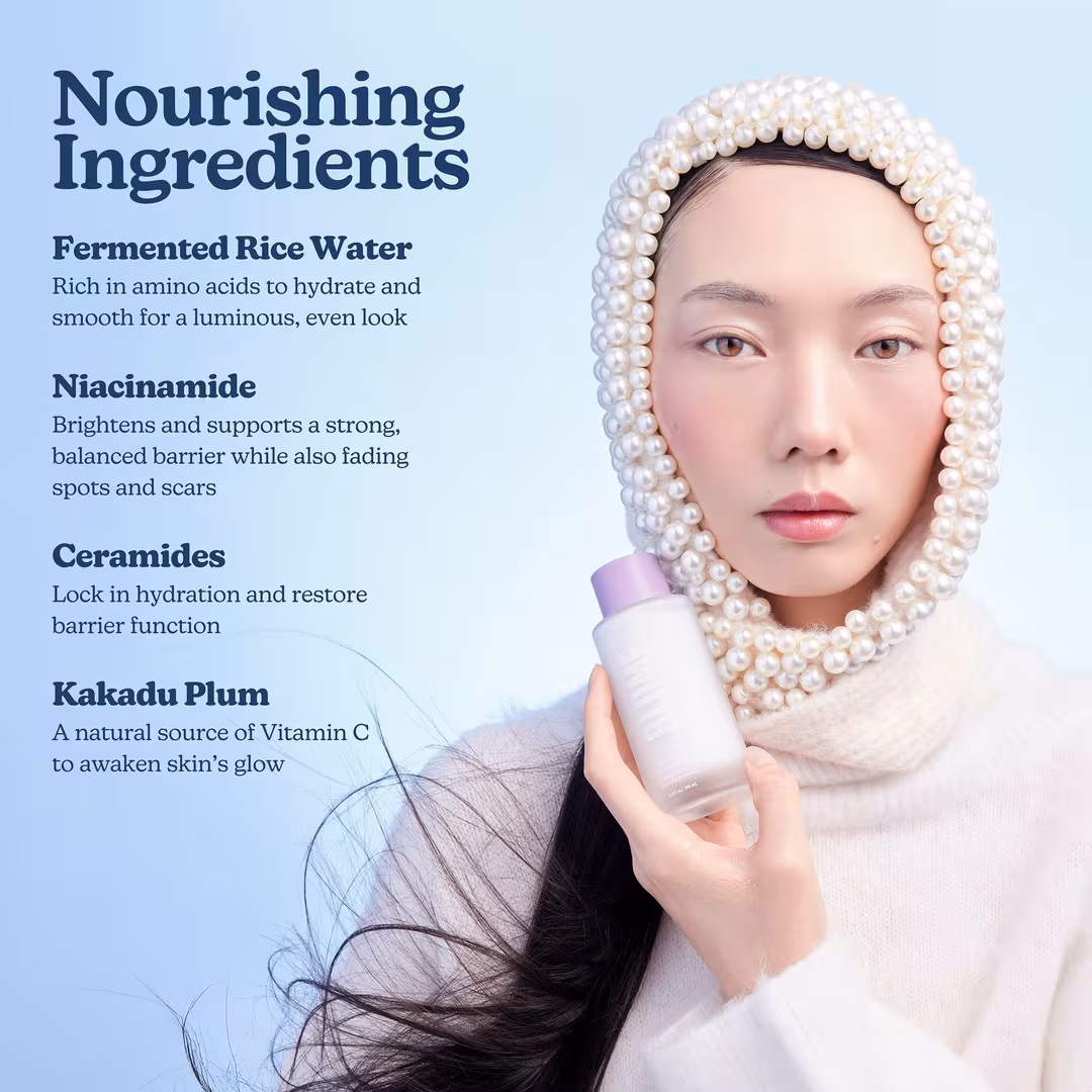BLUME  Pearl Drip Soothing + Hydration Milky Toner