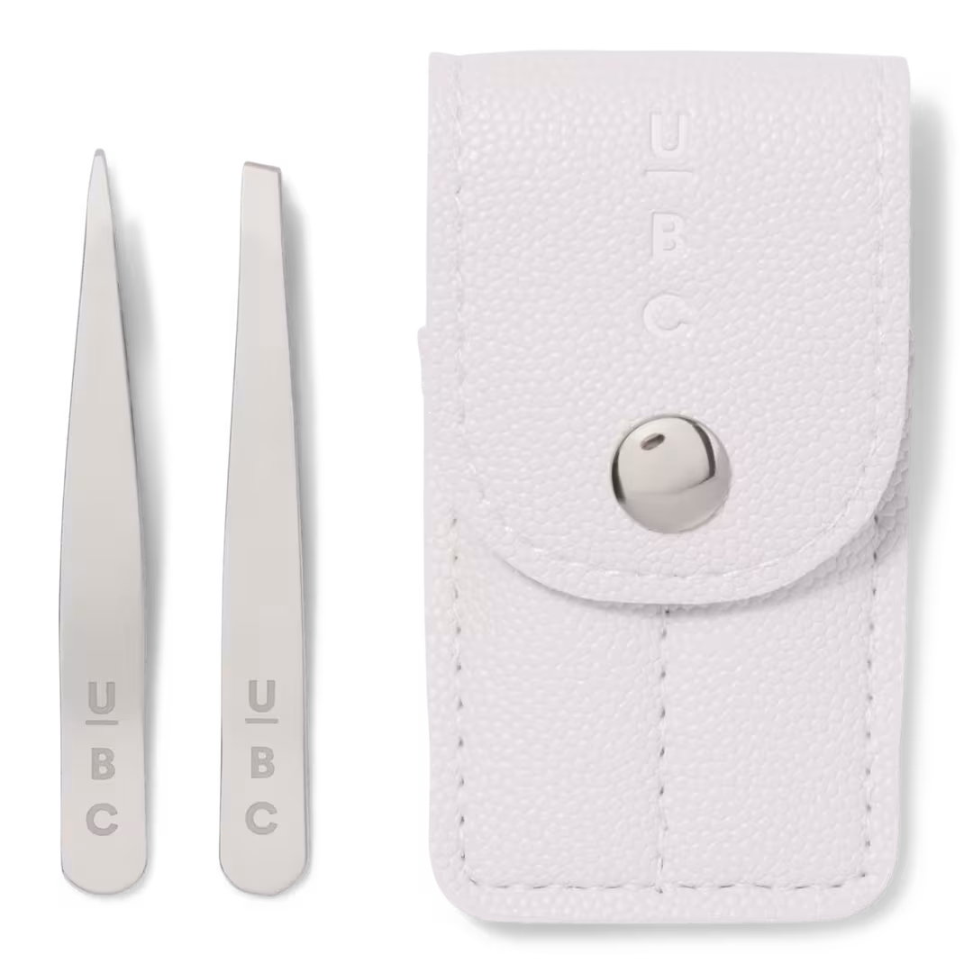 ULTA Beauty Collection  Mini Tweezer Duo & Travel Case