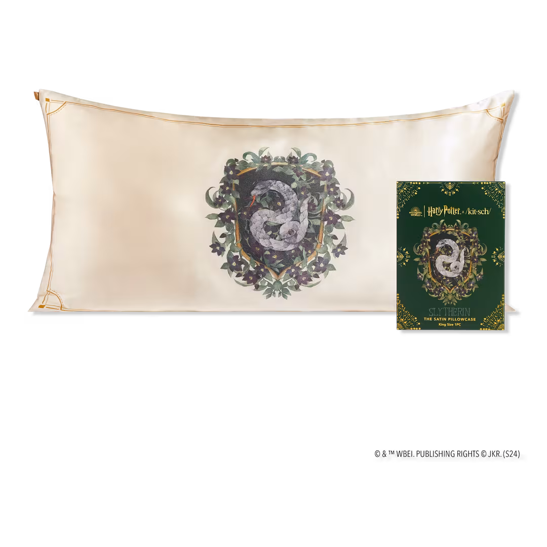 Kitsch  Harry Potter x Kitsch Satin Pillowcase King