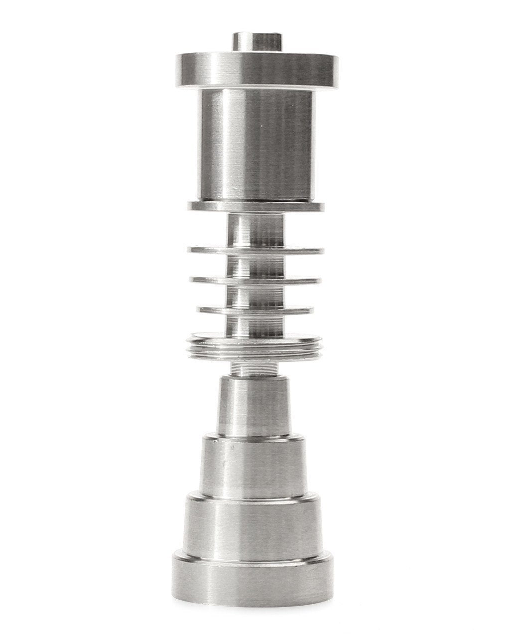 Titanium 16mm/20mm E-Nail Compatible 6-in-1 Universal Domeless Nail/Banger