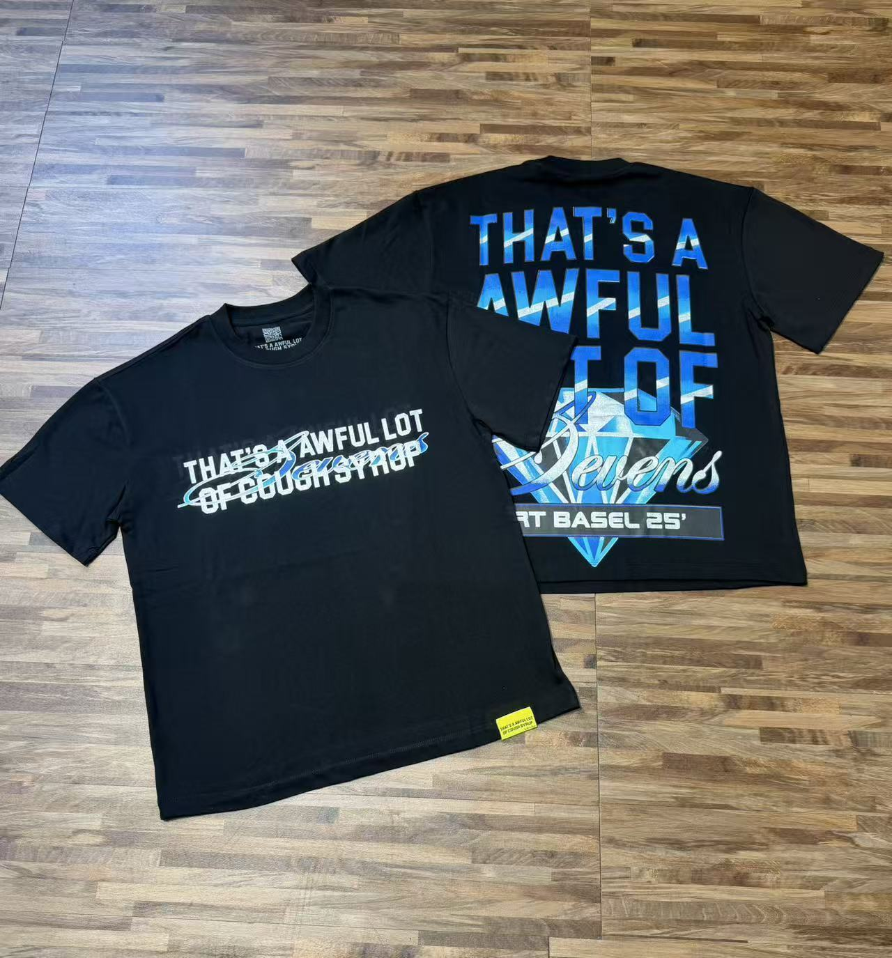 Simple and trendy loose casual T-shirt .Style 1