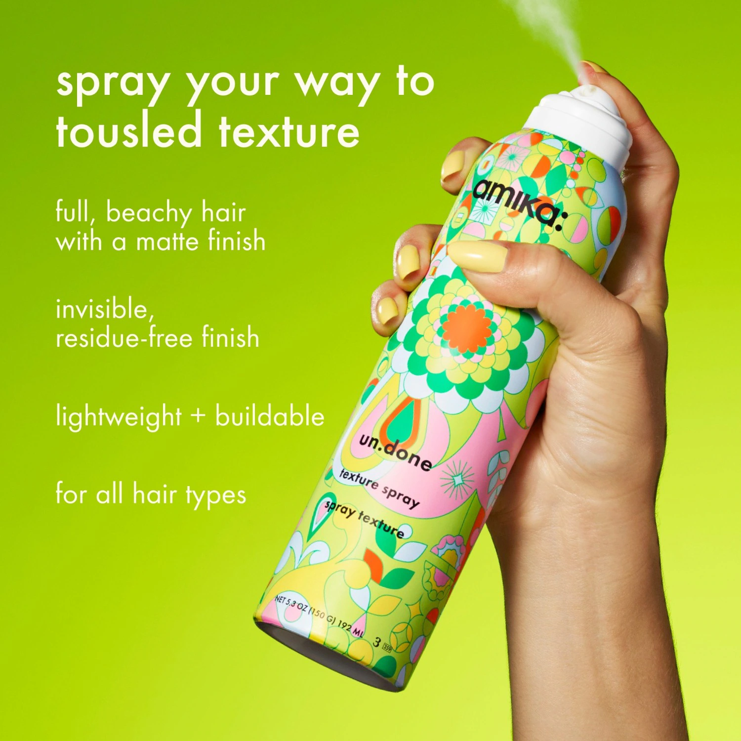 UnDone Volume Matte Texture Spray