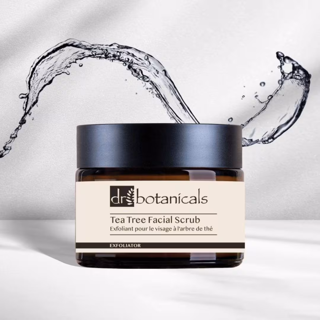 Dr Botanicals  Tea Tree Anti-Aging Facial Scrub