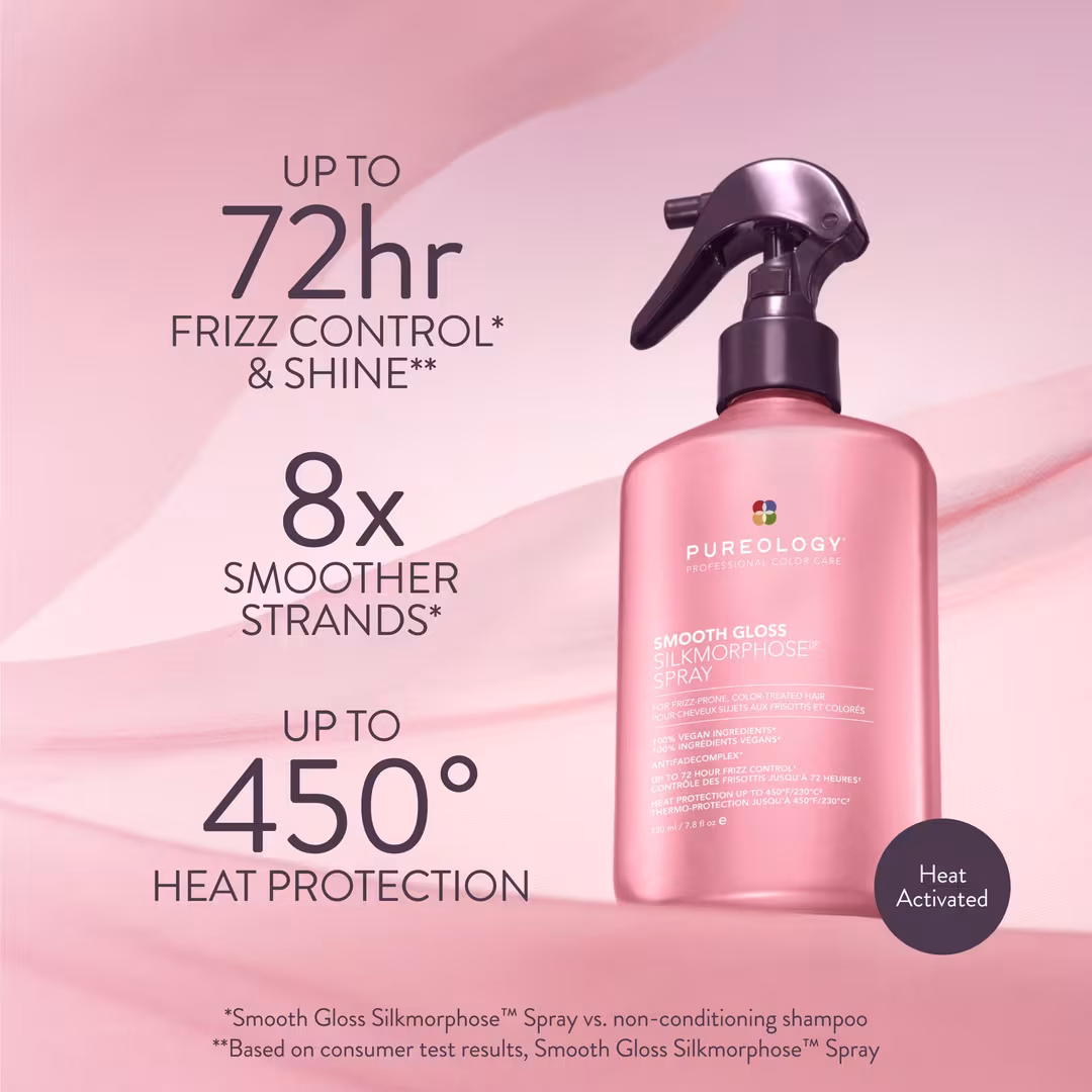 Pureology  Smooth Gloss Silkmorphose Spray for Frizz Control & Shine