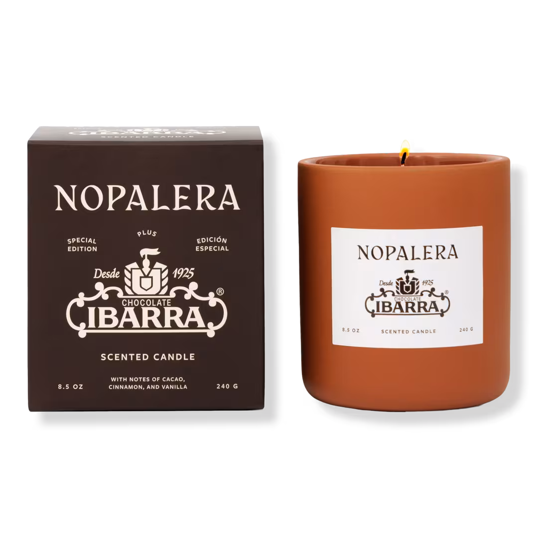 Nopalera  Ibarra Chocolate Candle