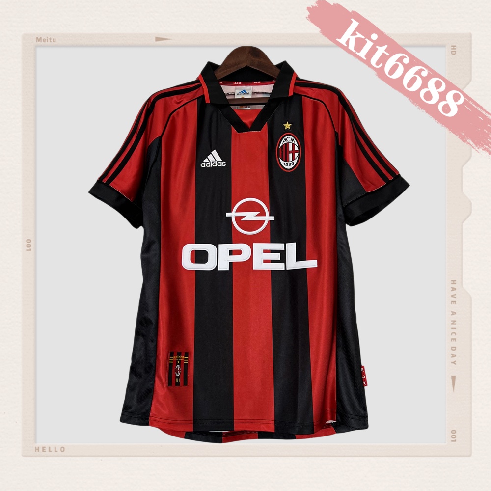 1998/1999 AC Milan Home Retro Football Shirt