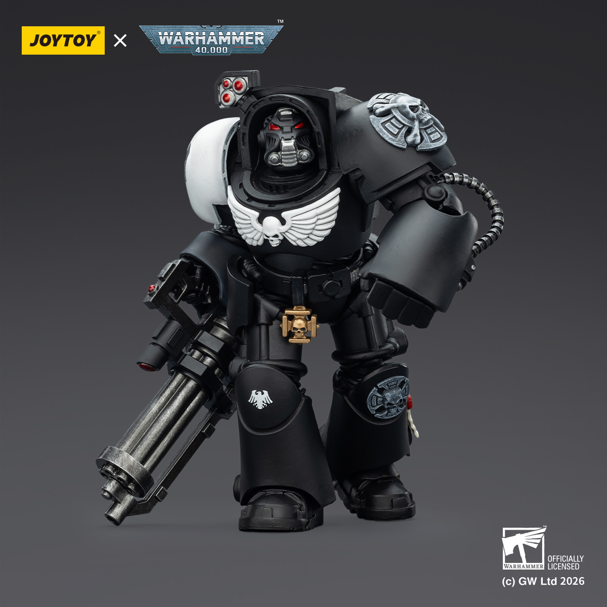 JOYTOY Warhammer 40k 1: 18 Raven Guard Terminators - JOYTOY WORLD