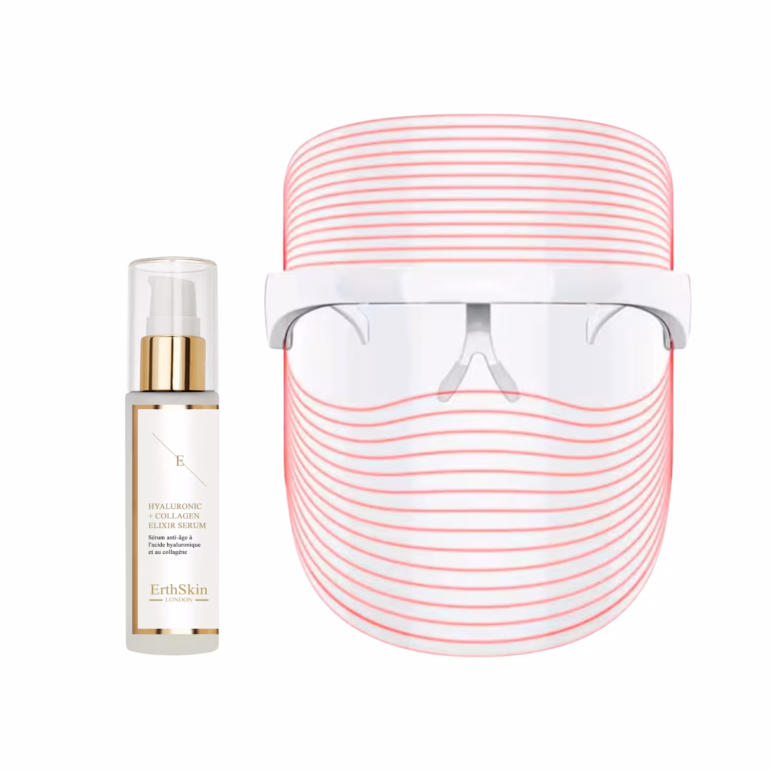 LED Maske 3 Farben Duo Hyaluron Kollagen