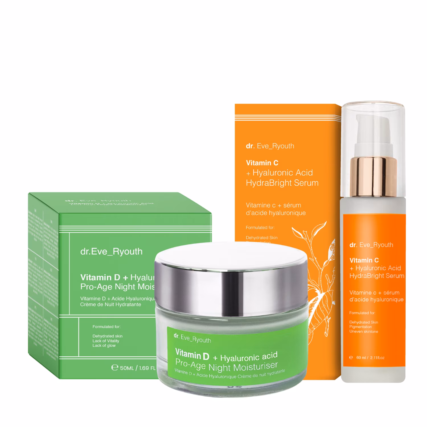 Vitamin C + D Hydration Glow Set