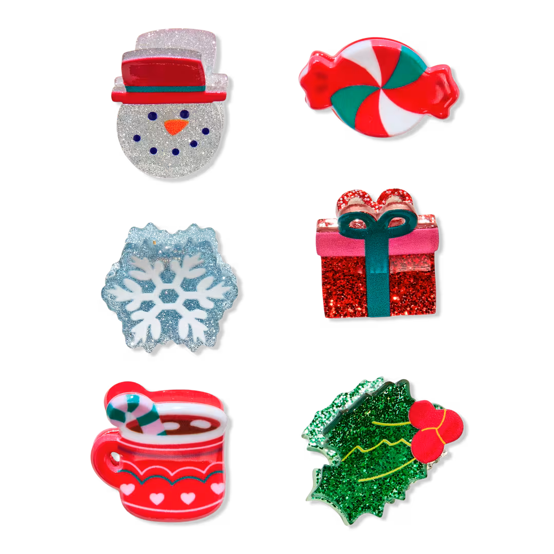 Conair Accessories  Holiday Novelty Acrylic Claw Clips
