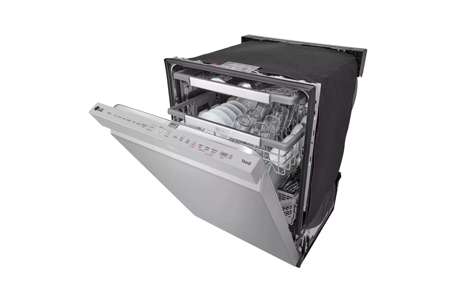 Lg Ldph7972 24" Wide 15 Place Setting Energy Star Rated Built-In Dishwasher - Stainless