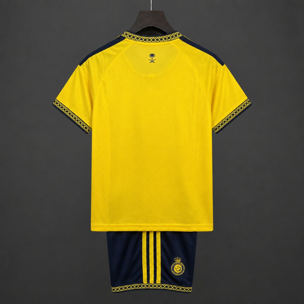 Al-Nassr 2026/2027 Riyadh Victory home Football Shirt (kids kit socks)