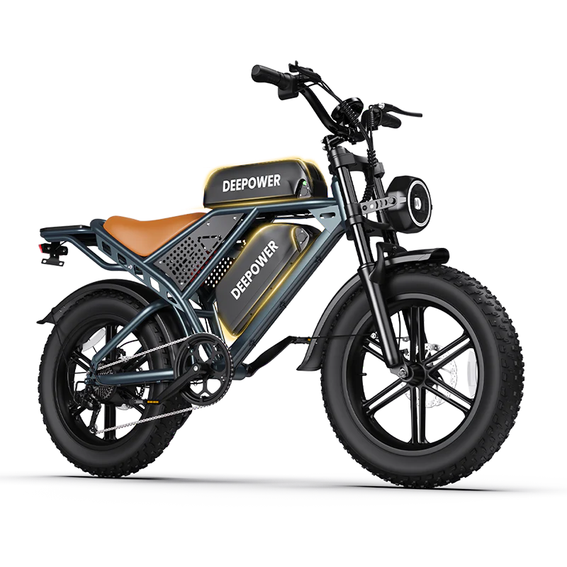 Deepower QS7 High-Performance Electric Bike (20Ah - 60Ah Options)