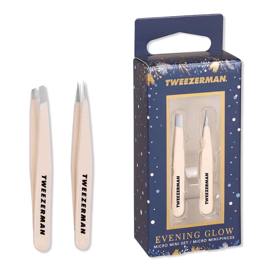 Tweezerman  Evening Glow Micro Mini Tweezer Set