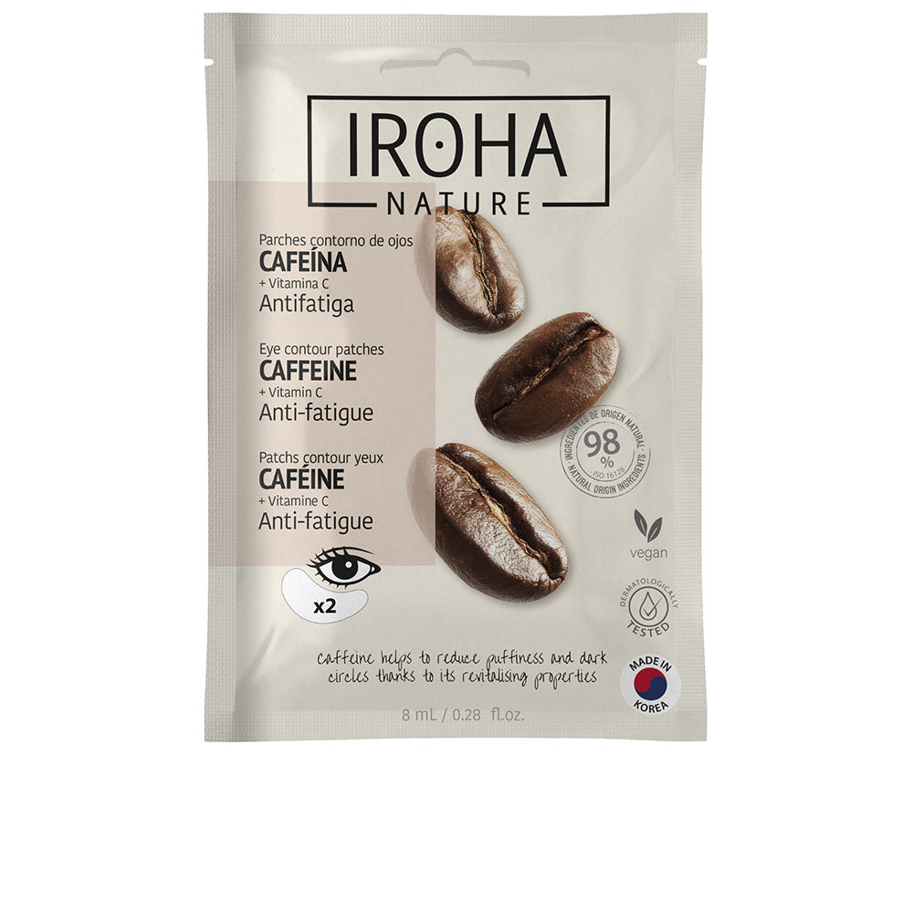 Koffeinhaltige Augenpads