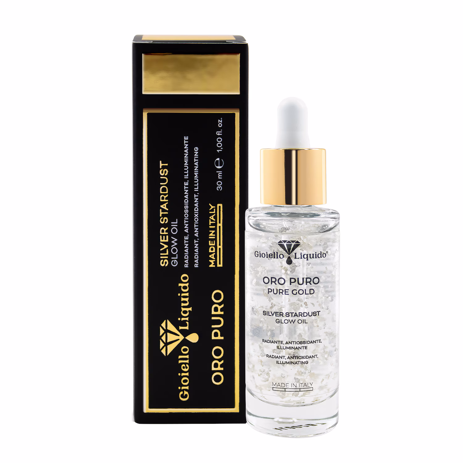 Silver Stardust Glow Oil “Pure Gold”