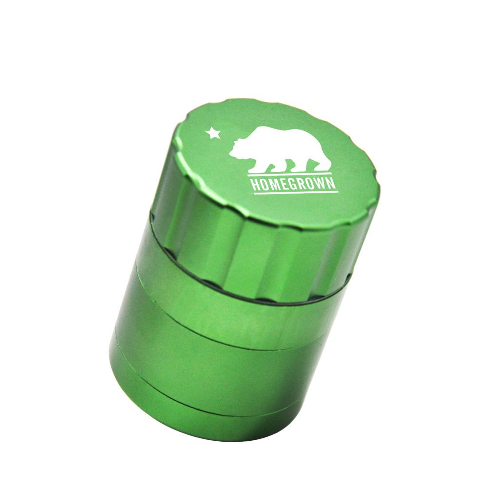 Polar Bear Pattern Aluminum Herb Grinder