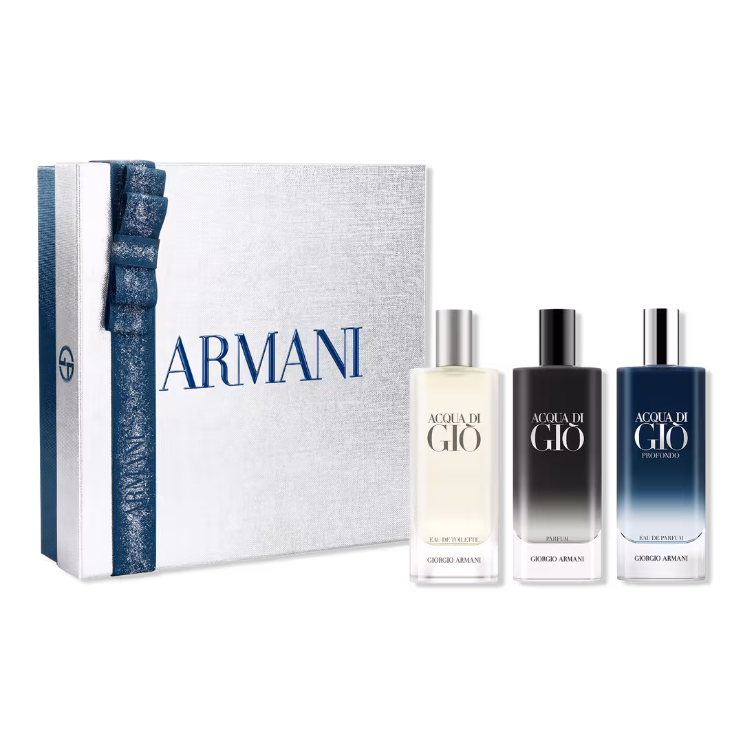 ARMANI  Acqua di Giò 3 Piece Men's Travel Size Holiday Gift Set
