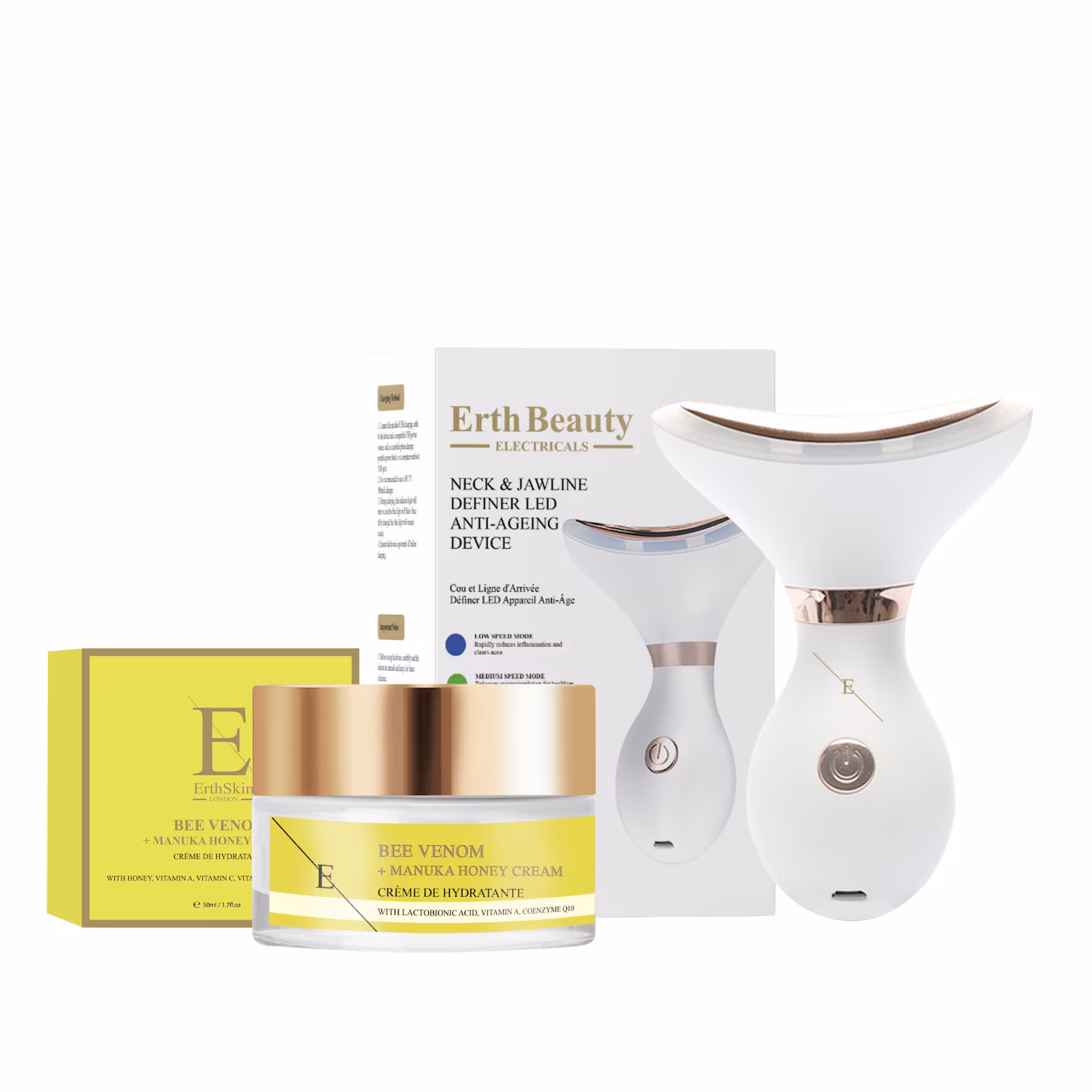 LED Hals Kiefer Duo Bienengift Manuka