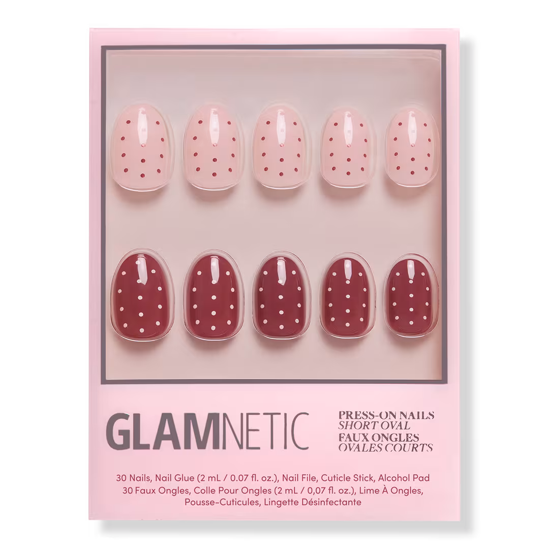 Glamnetic  Cute As Cherry Pie Press-On Nails