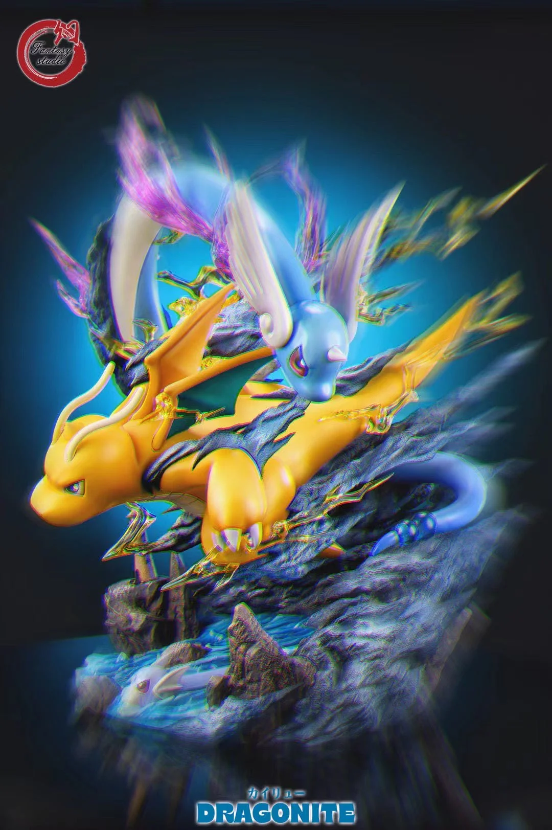 Fantasy Studio - Dragonite Family | 快龙家族