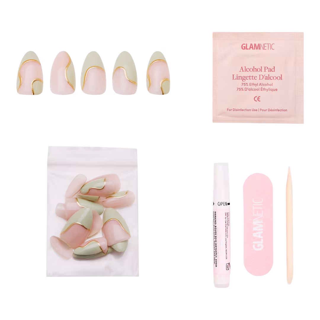 Glamnetic  Olive You Press-On Nails