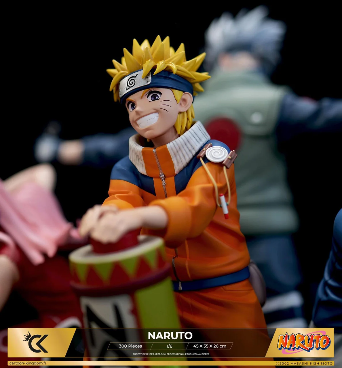 Naruto - Kakashi & Naruto & Sasuke & Sakura | 1:6 Resin Statue | by Cartoon Kingdom Studio