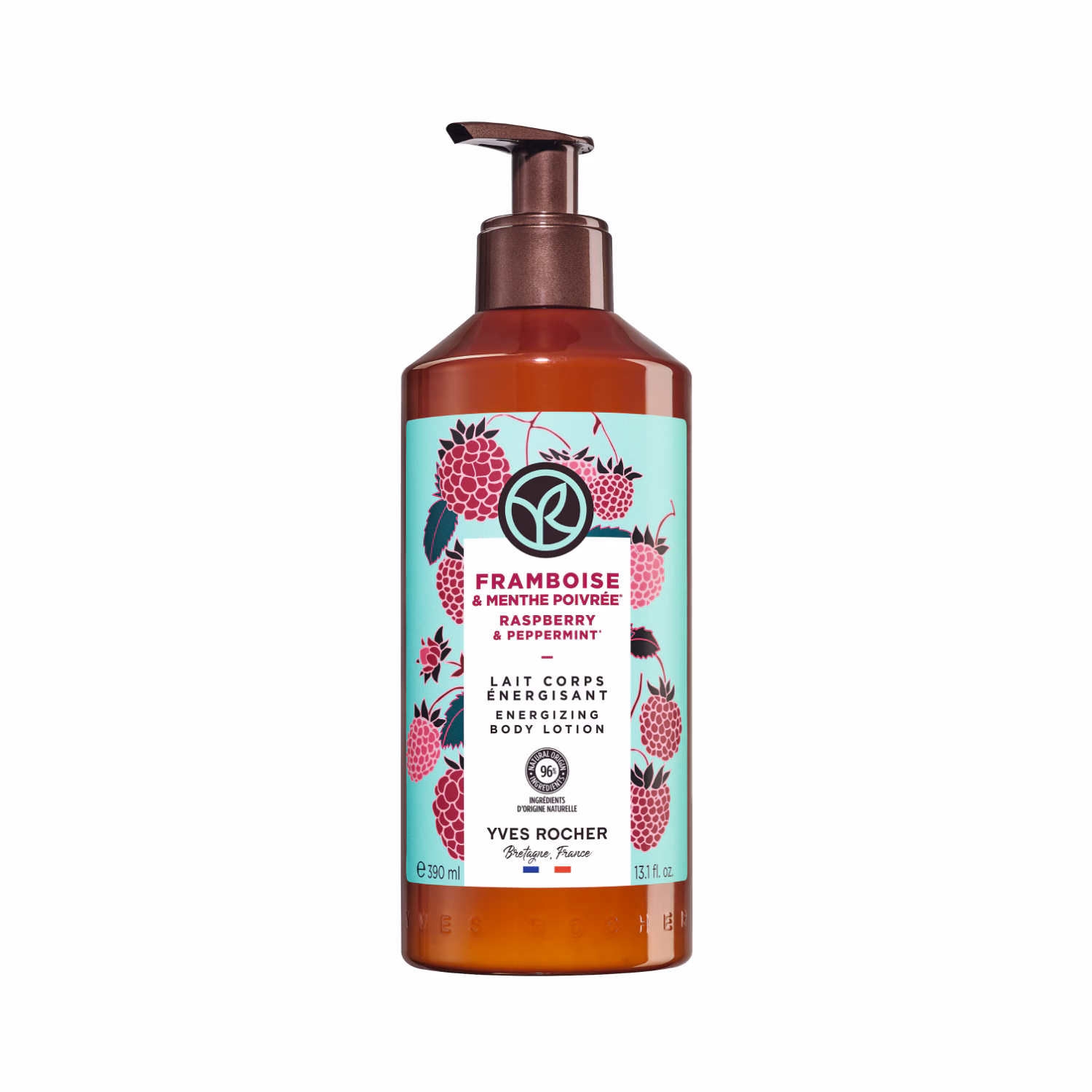 Yves Rocher Himbeere & Pfefferminze Bodylotion