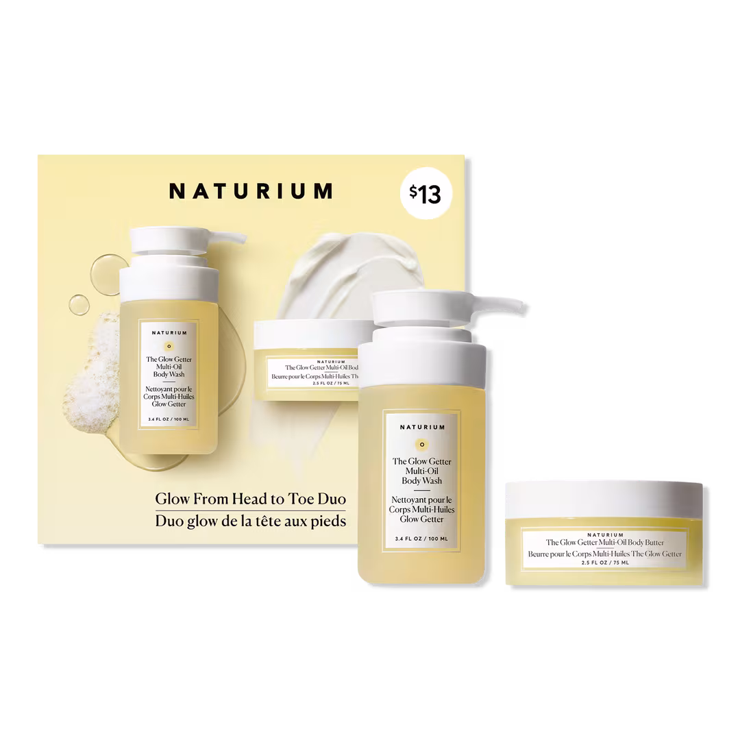 Naturium  Glow From Head to Toe Duo