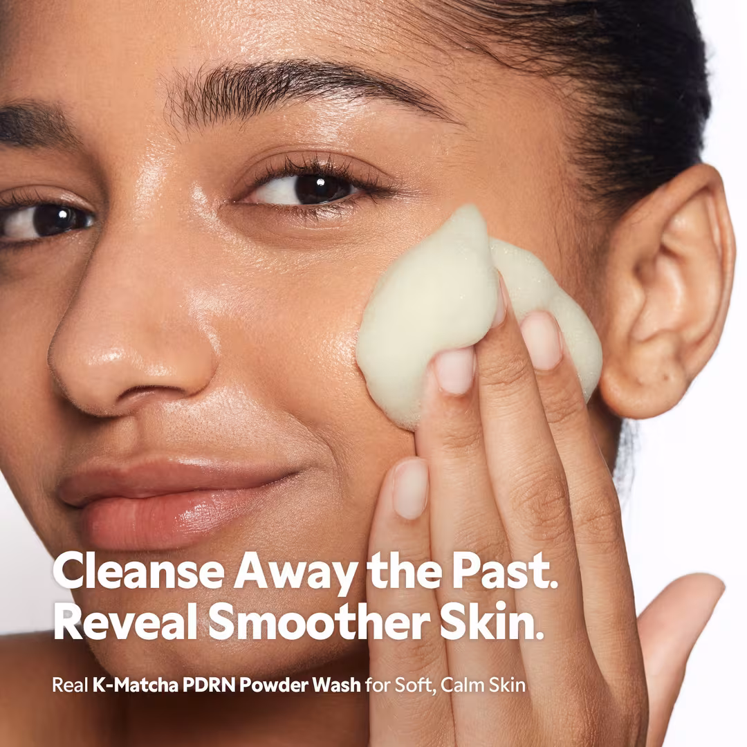 TIRTIR  Matcha PDRN Powder Exfoliating Cleanser