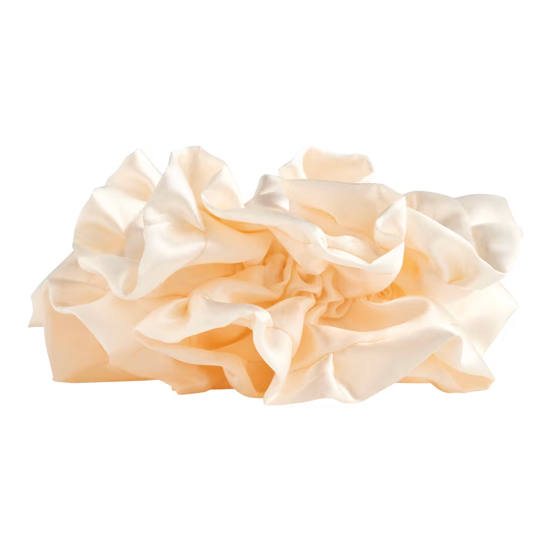 Product-obsessed  Ruffle Satin Scrunchie
