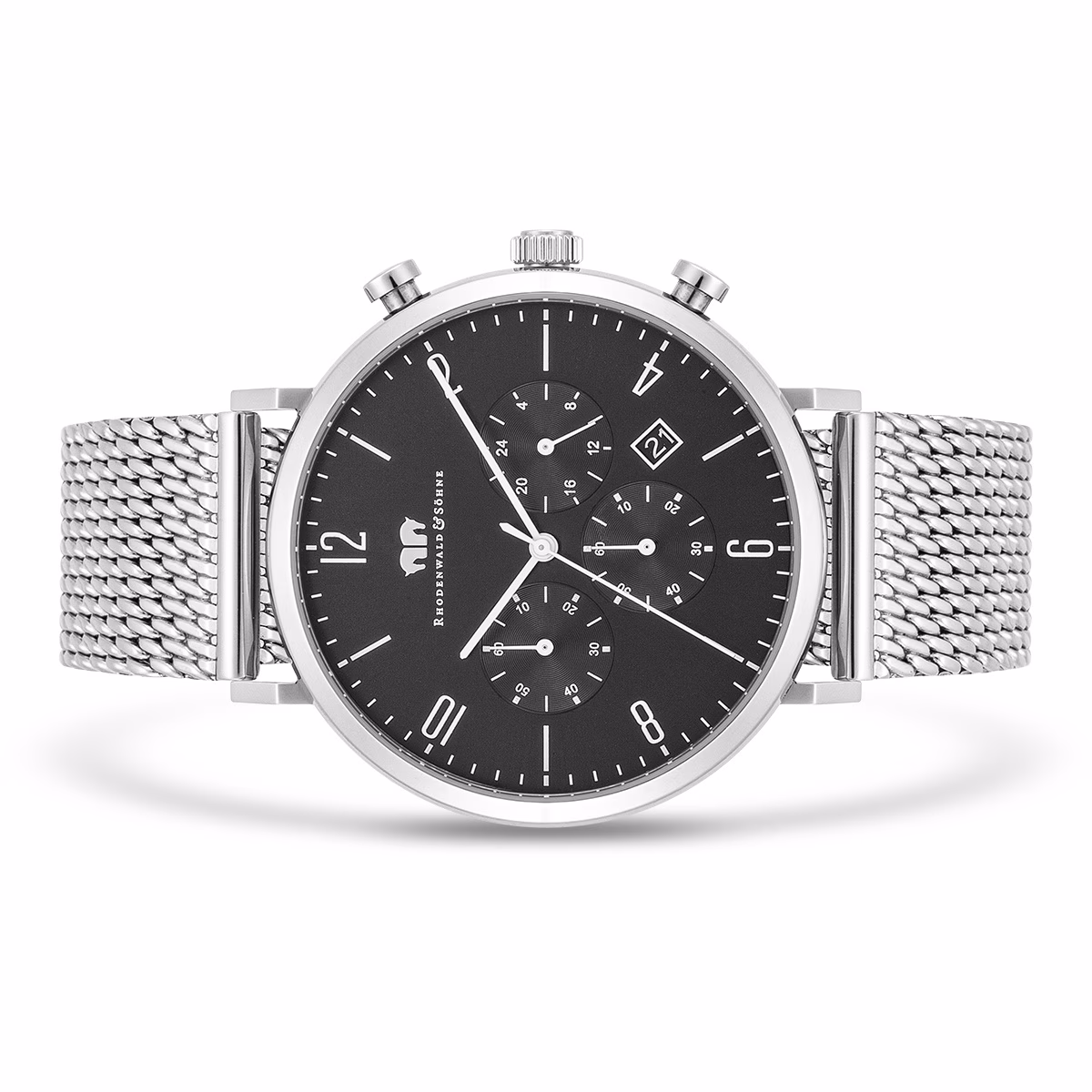 Armband-Uhr Arakon aus Edelstahl in silber