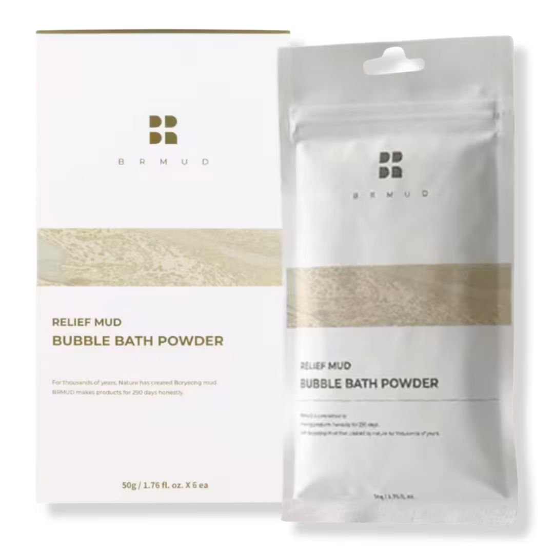 BRMUD  Relief Mud Bubble Bath Powder