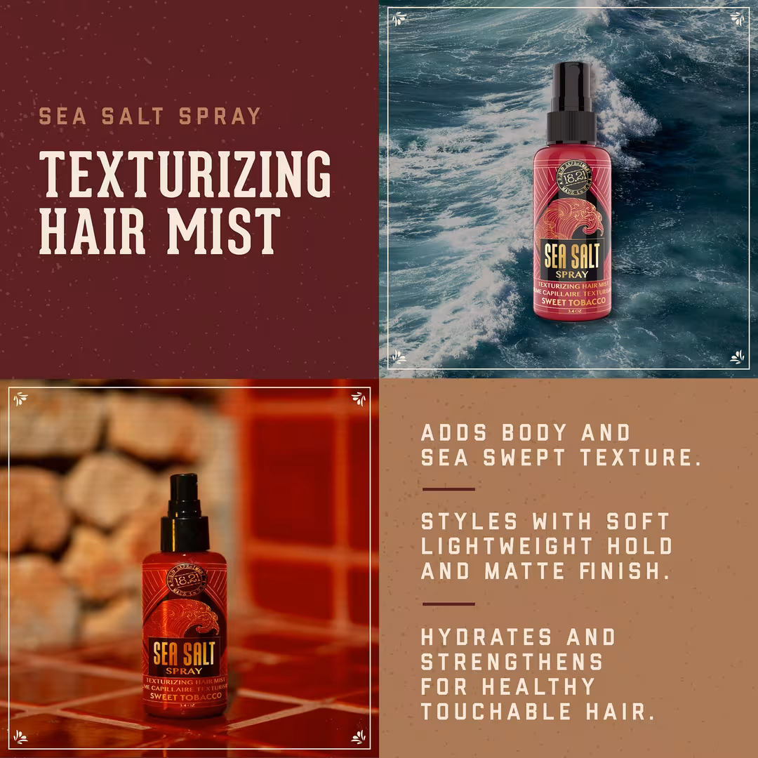 18.21 Man Made  Sweet Tobacco Sea Salt Spray