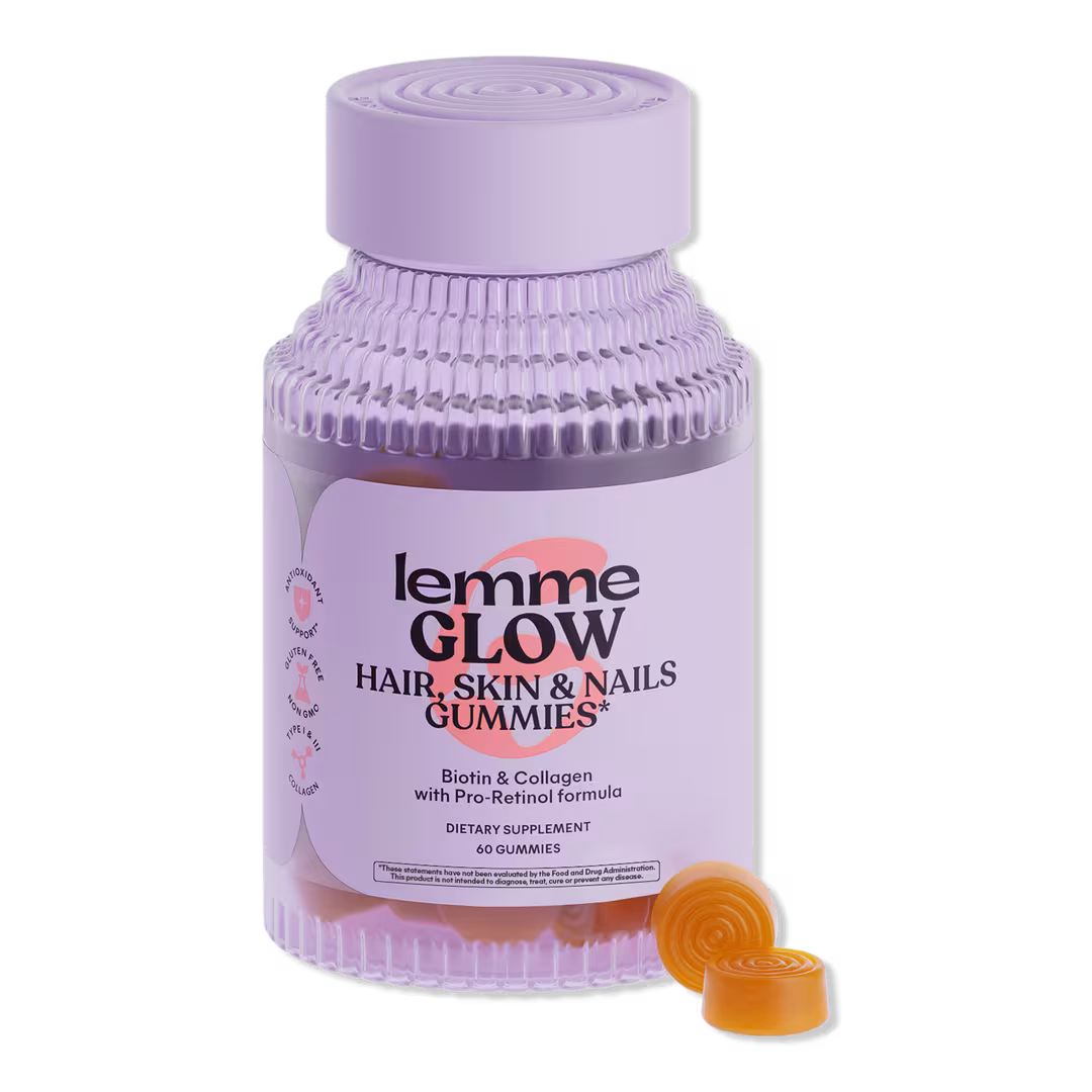 Lemme  Glow: Hair, Skin & Nails Gummies