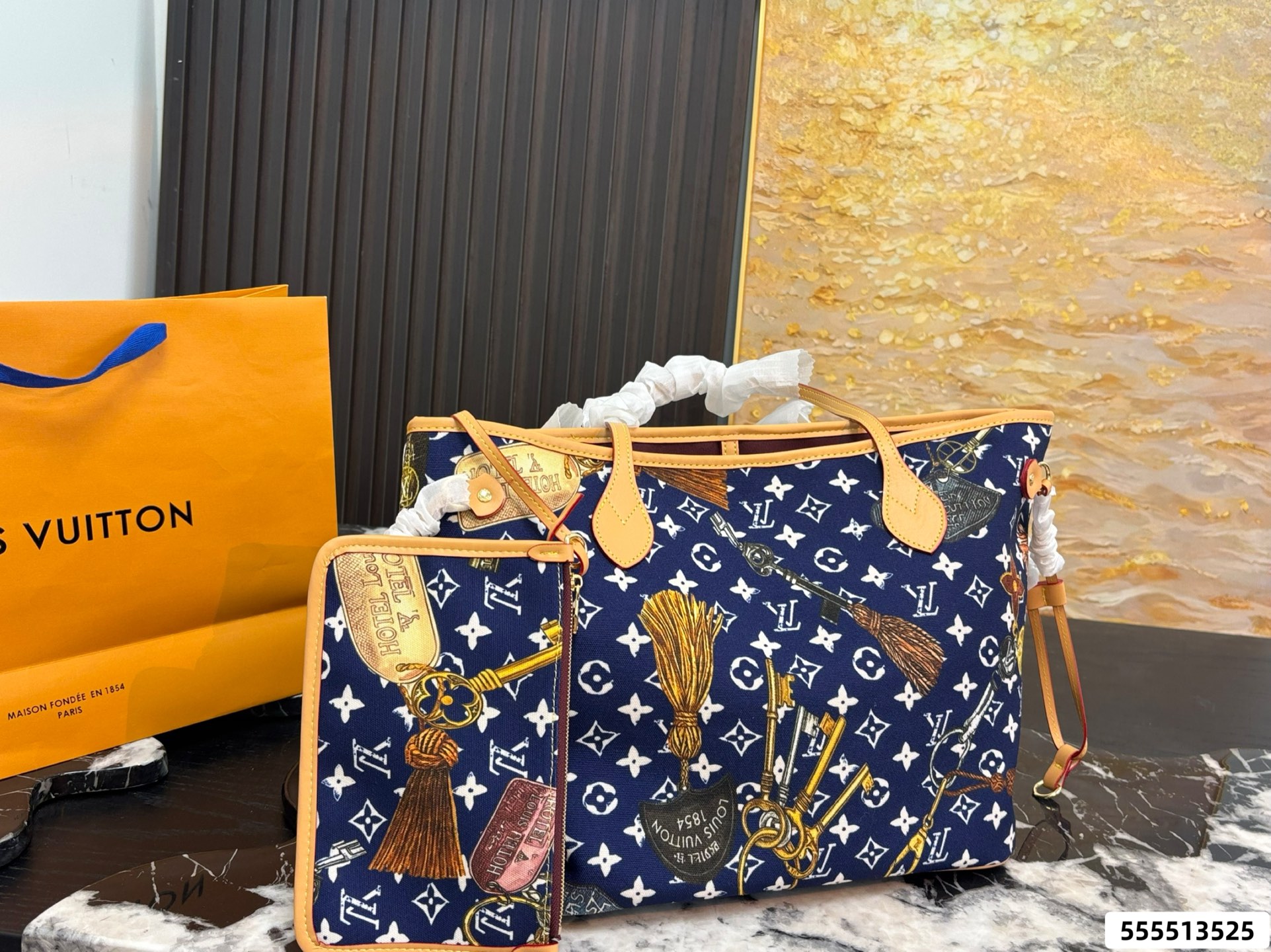 LV Neverfull Medium Tote Bag