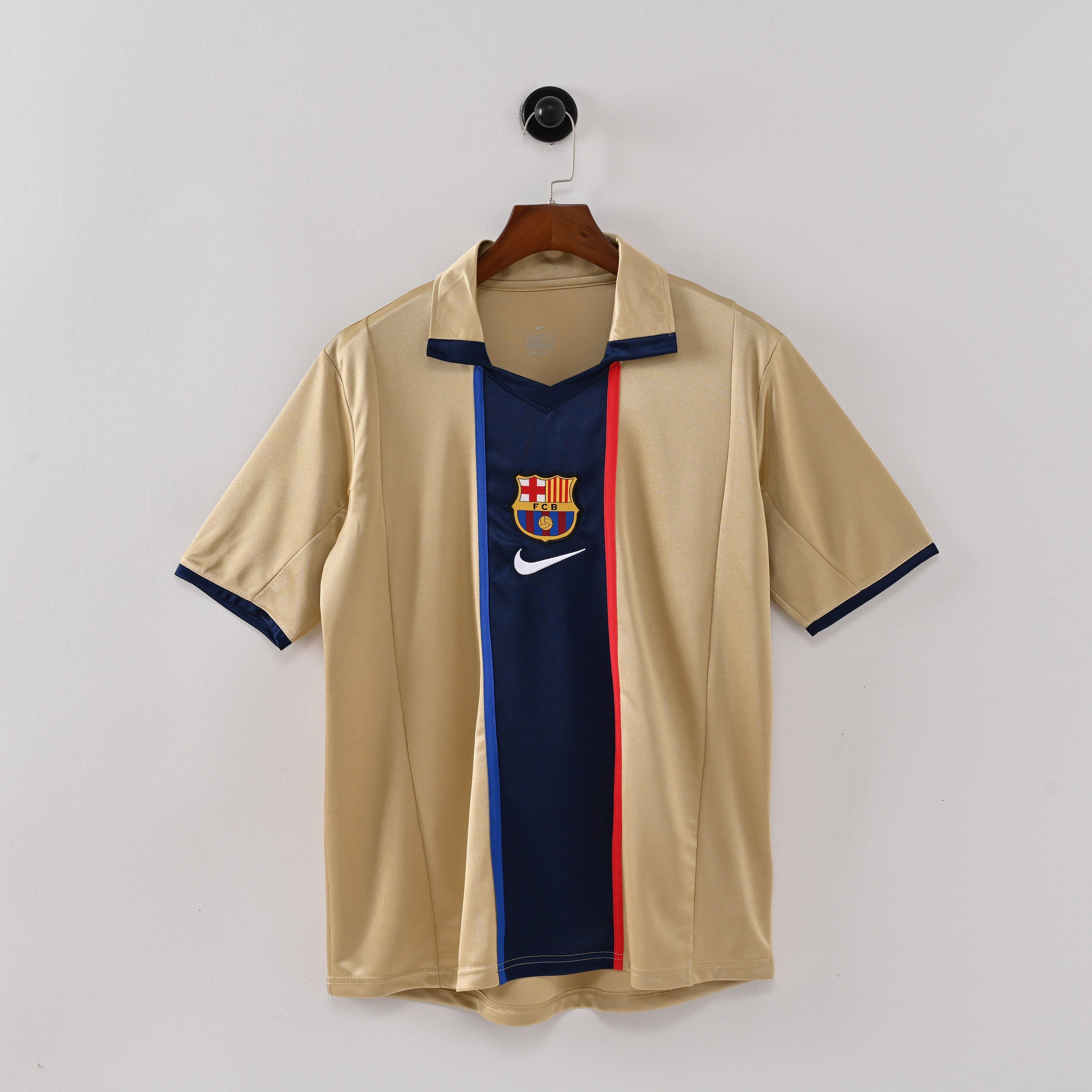 Barcelona Away Vintage Jersey Men 2001 2002