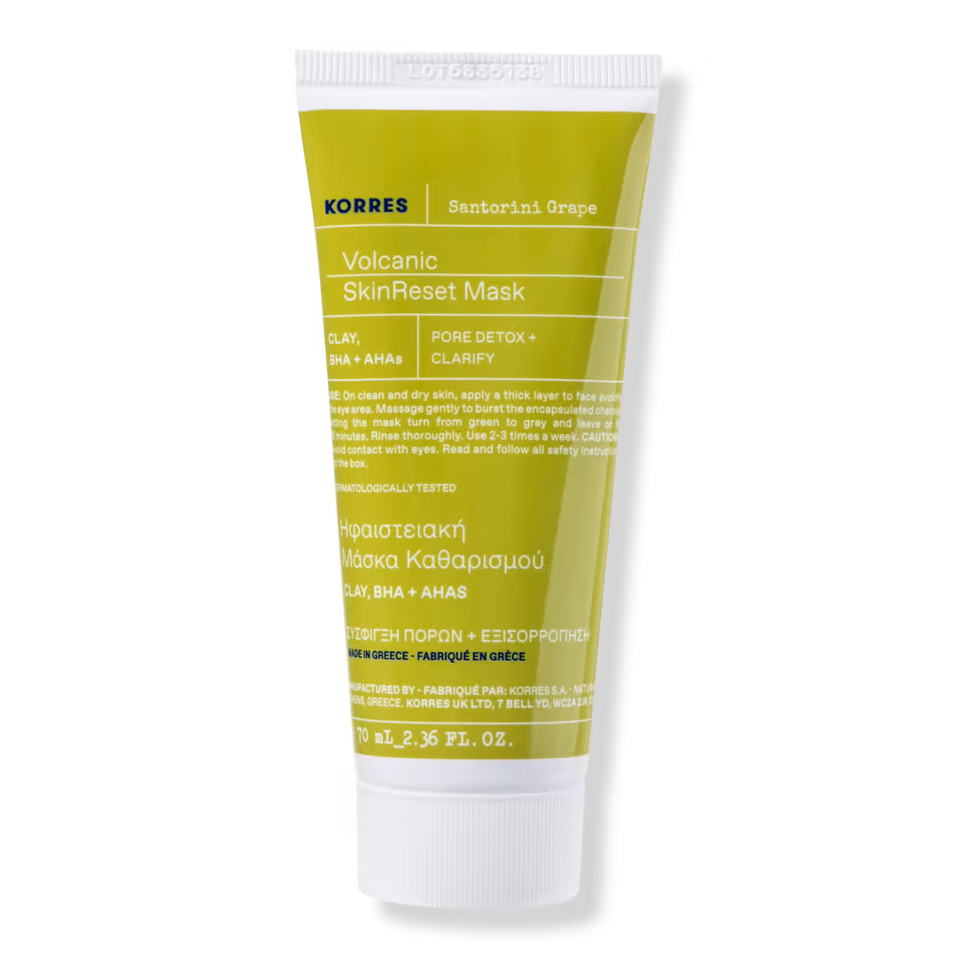 KORRES  Santorini Grape Volcanic Skin Reset Mask