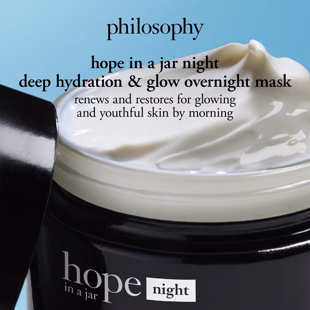 Philosophy  Hope In A Jar Deep Hydration & Glow Overnight Mask