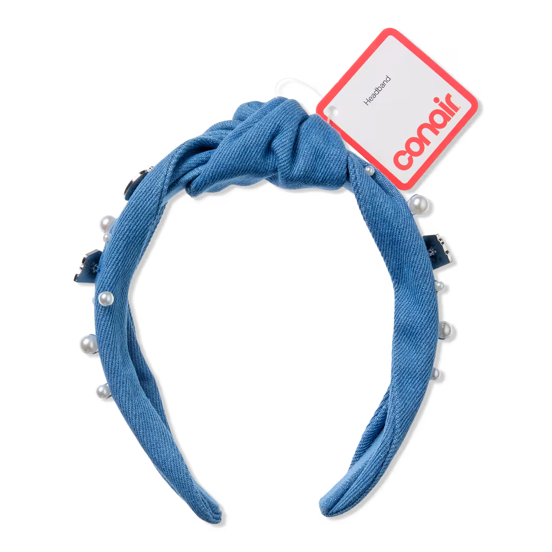 Conair Accessories  Denim School Charm Twist Headband